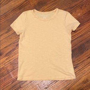 American Eagle Short Sleeve Mustard Yellow XS